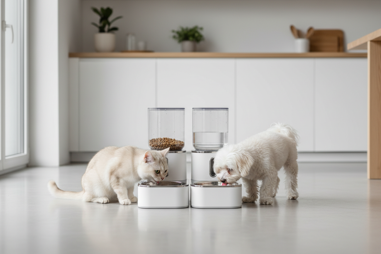 Pet Feeders & Food Dispensers