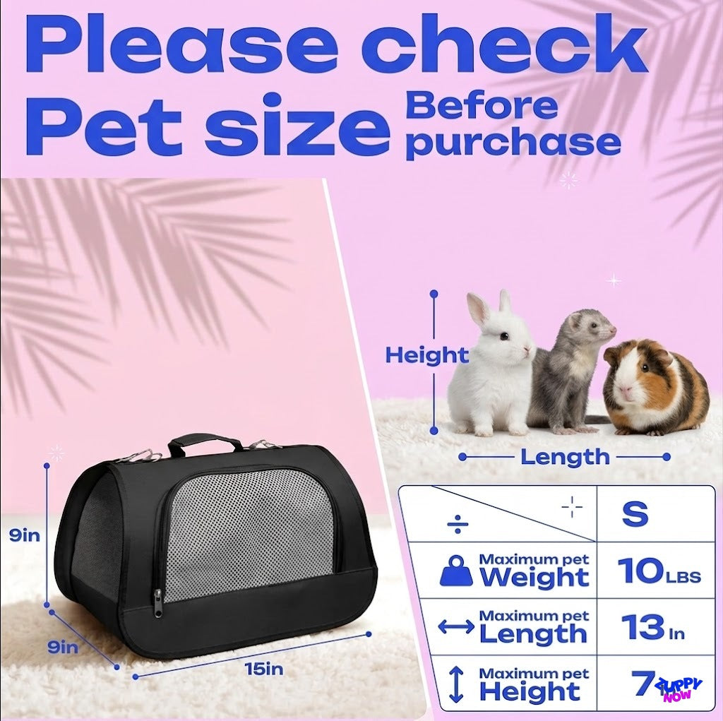 Universal 3-in-1 Comfort Travel Pet Carrier