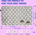 Self-Warming Pet Mat | Ultra-Plush Heated Pad for Cats & Dogs — No Electricity Needed